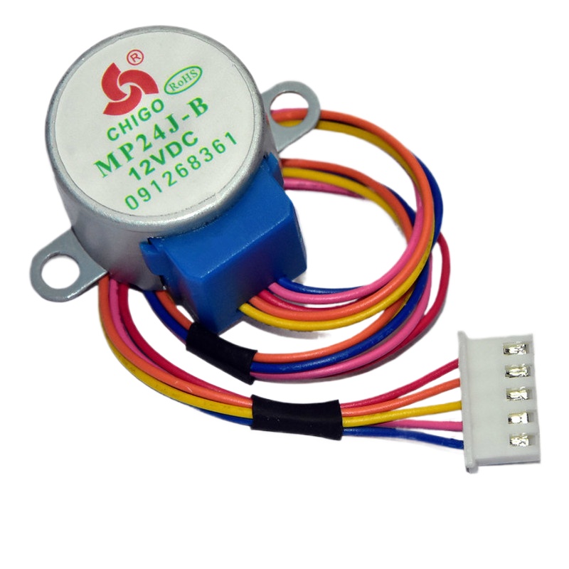 1 Pcs Originele Airconditioning Slinger Synchrone Motor Stappenmotor MP24J-B 12V Dc