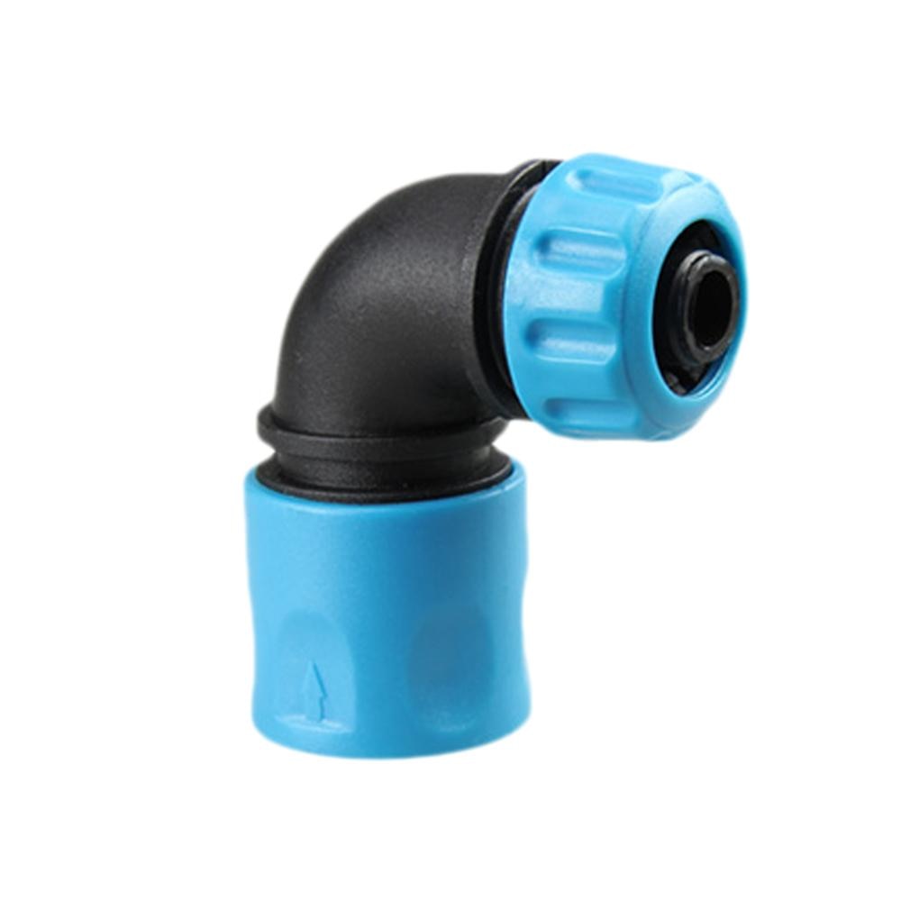 1Pc 1/2 &quot;(12.5mm) ABS Tuin Water Connector Zacht Waterleiding Elleboog Kraan Gezamenlijke Tuin Irrigatie Slang Snelle Verbinding Adapter