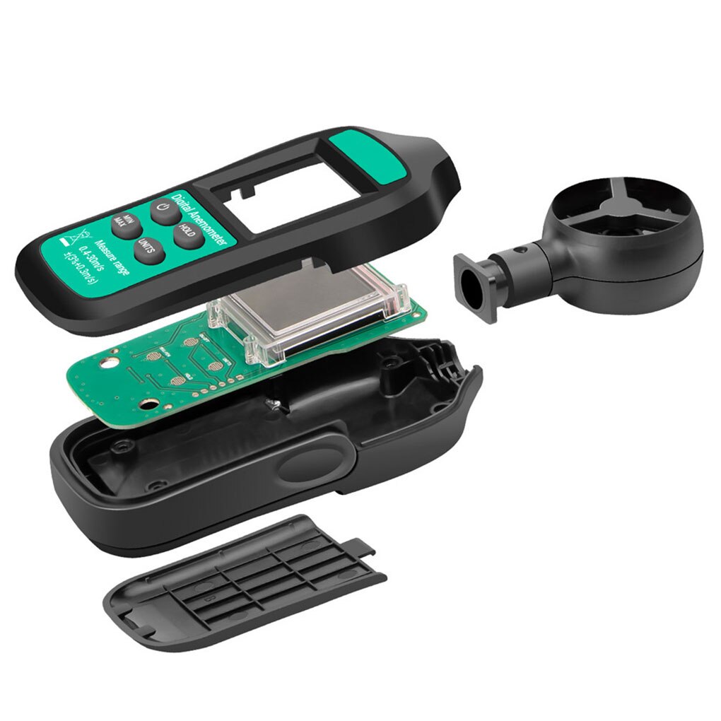 Digital Anemometer Outdoor Wind Speed Meter Air Velocity Gauge Wind Speed Measuring Device