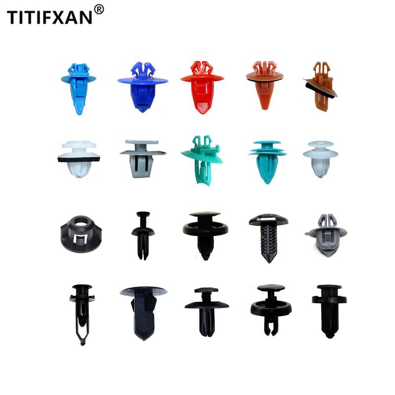 Til toyota tacoma mirai mark auto push-in skrue clips ekspansion plug-in snap nitte fastgørelse sæt 5mm 6mm 7mm 8mm 9mm 10mm hul