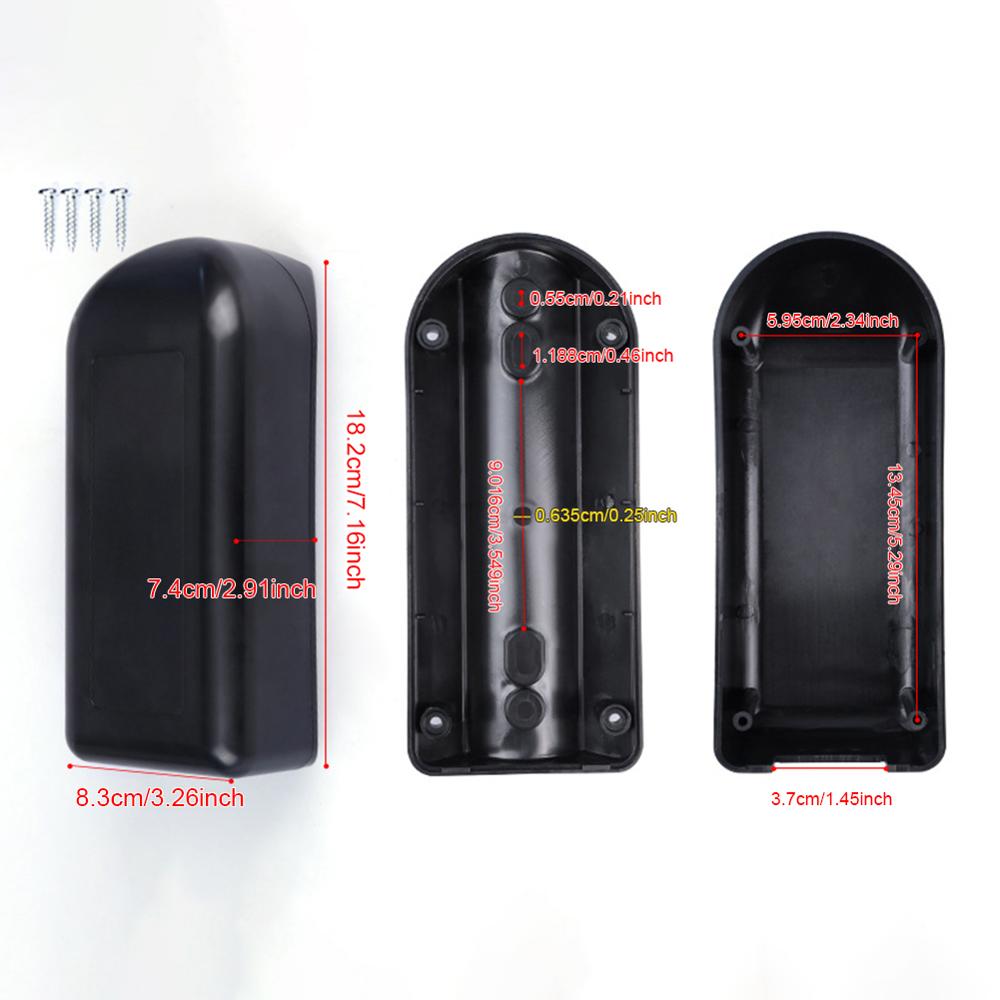 Boîtier de contrôle pour vélo électrique, boîtier en plastique, pour câblage, boîtier de commande pour vélo électrique, accessoires de Modification