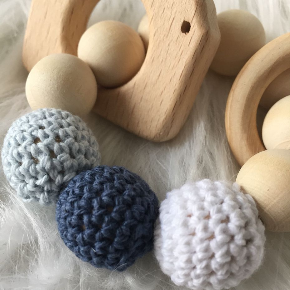 1 stück Buche Kamera Armband Sensorischen Kauen Spielzeug Baby Rassel Säugling Fütterung Stärken Zähne DIY Handwerk Zubehör Baby Spielzeug