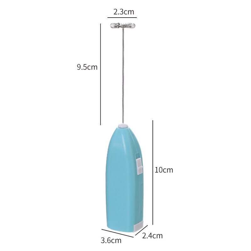 Elektrische Melkschuimer Chocolade Melk Kannen Frother Whisk Mixer Hand Voor Koffiezetapparaat Cappuccino Creamer Frothy Blend Snorhaar