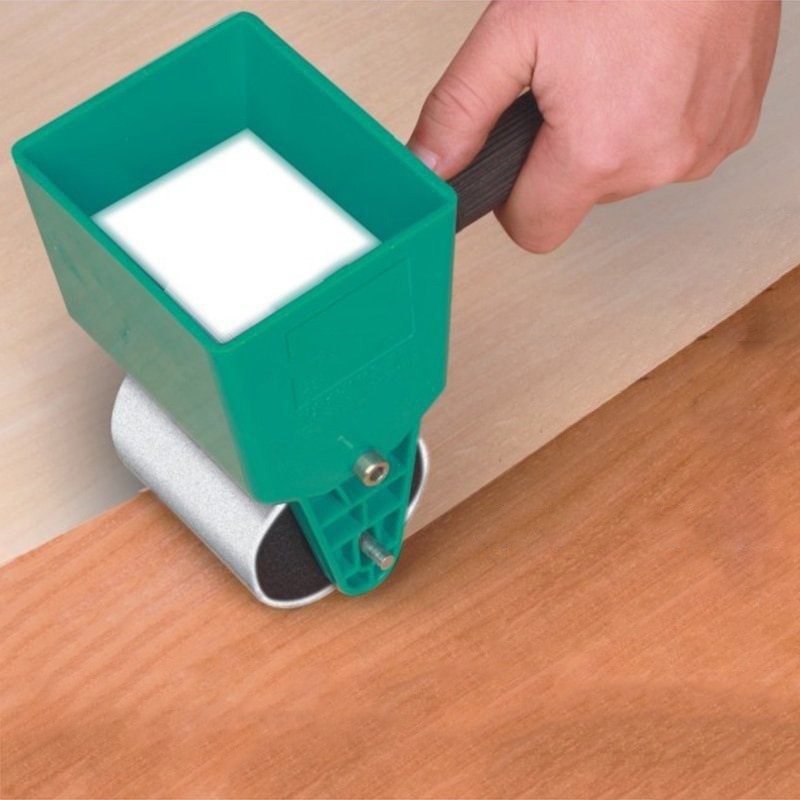 Pegamento portátil ajustable de 3 pulgadas, aplicador Manual de rodillos para carpintería de carpintero