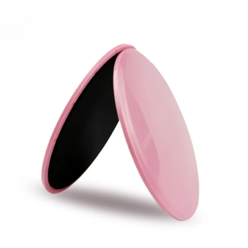 Discos deslizantes de Yoga, equipo de entrenamiento Ab, entrenamiento central, deslizadores de pies para Fitness, gimnasio en casa, almohadillas de ejercicio moldeadoras de cuerpo, 2 uds.: Negro