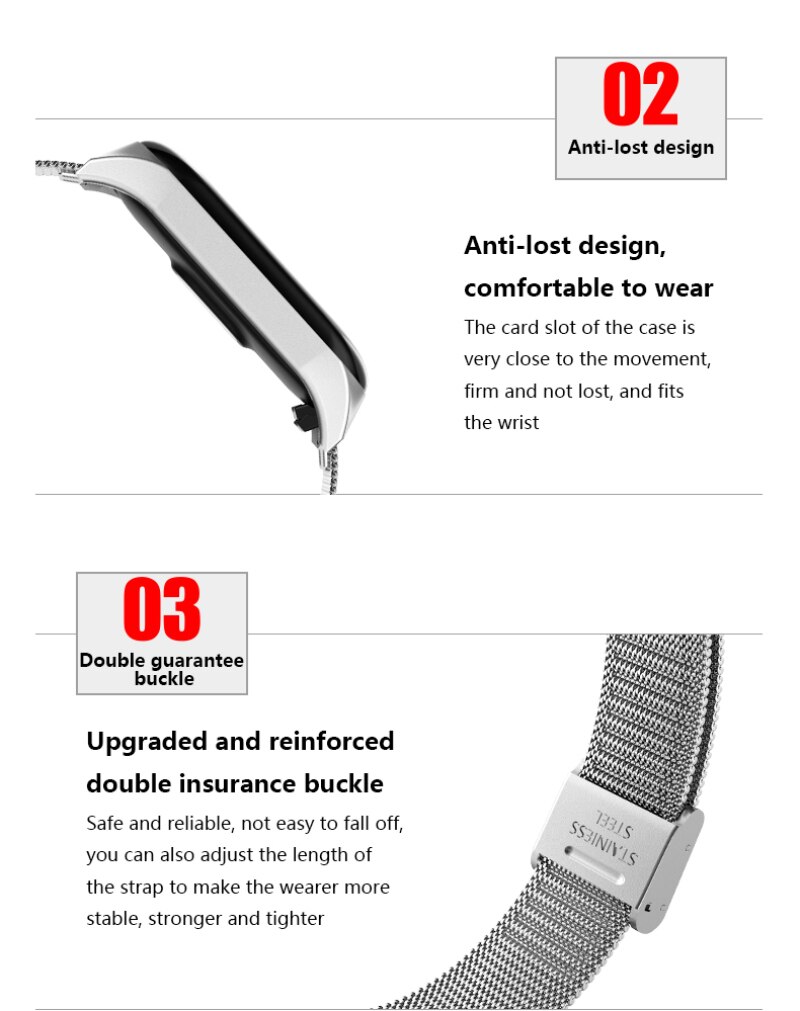 Neue Strap Für Xiaomi Mi Band 6 Handgelenk Metall Armband Schraubenlose Edelstahl MIband Für Mi Band 6 Strap Armbänder zubehör