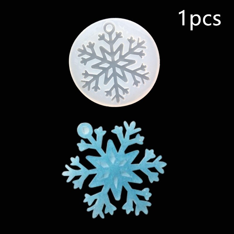 Bröllopsfest snöflinga fondant tårta dekorationskolv 3 st/set socker hantverk fräsform verktyg jul tårt dekoration verktyg: 2
