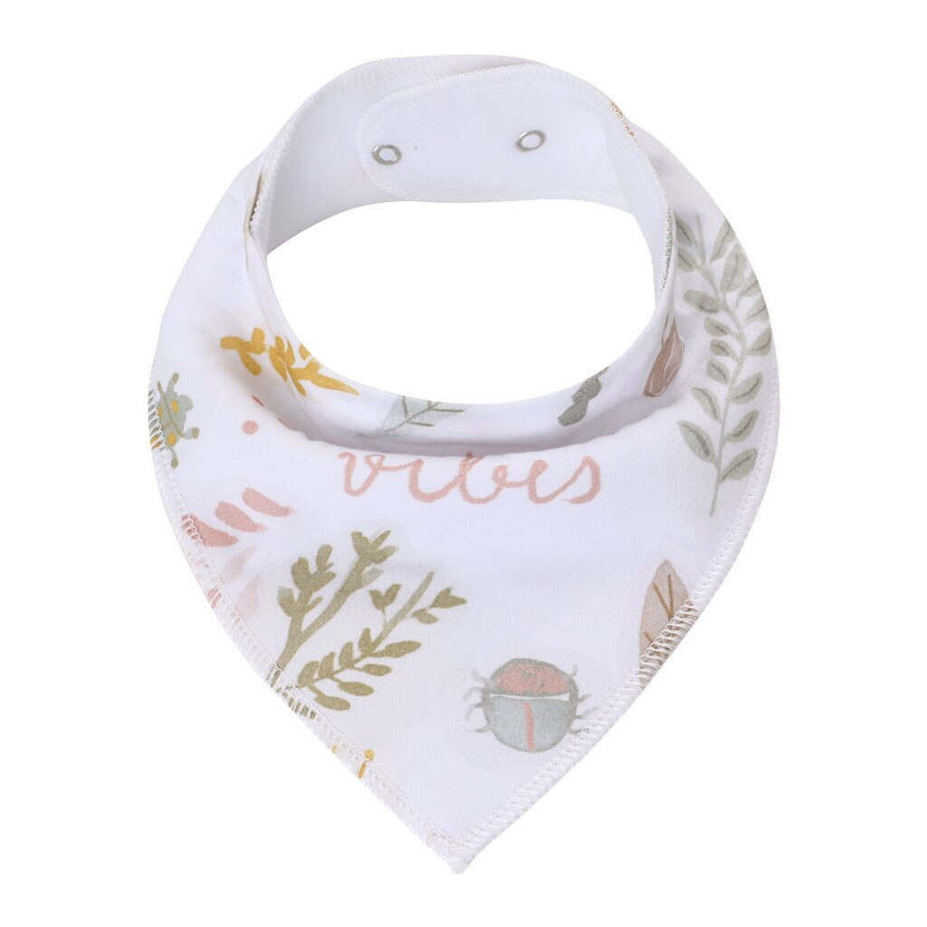 Bandana de bebé de gran Baberos triangulares para bebé de algodón de dibujos animados para recién nacidos herramientas de alimentación comer paños de eructo accesorios yl: J