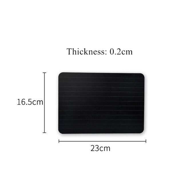 Snelle Ontdooien Binnen Minuten Lade Snelle Dooi Bevroren Vlees Vis Zee Voedsel Quick Ontdooien Plaat Board Lade Keuken Gadget Gereedschap: 23X16.5X0.2CM