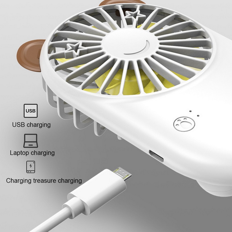 Mini Pocket Fans Usb Lading Mini Hold Fans Student Buiten Brengen Draagbare Kleine Ventilator Dc Mini Luchtkoeler Ventilador