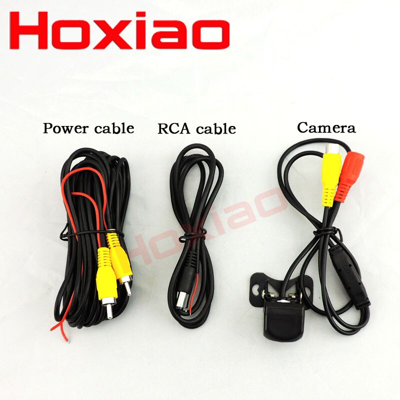 Car metal starlight night vision rear view universal reversing camera 170 degree mini reversing rear view parking monitor