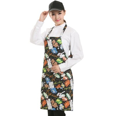 chef aprons hotel uniform chef uniform restaurant aprons cook uniform chef working wear Food Service: black