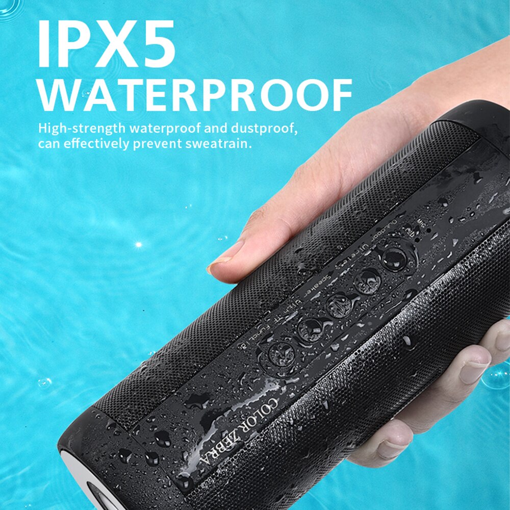 T2 Wireless Portable Bluetooth Speaker Loudspeakers for Phone Computer Stereo Music Surround Waterproof Outdoor Speakers