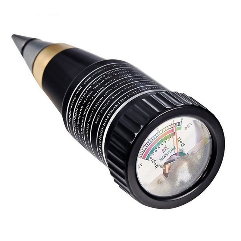 Medidor de umidade do ph do solo 1-8% ph 3-8 planta do solo flor colheita hidroponia agricultura ph &amp; umidade analisador detector exato do solo