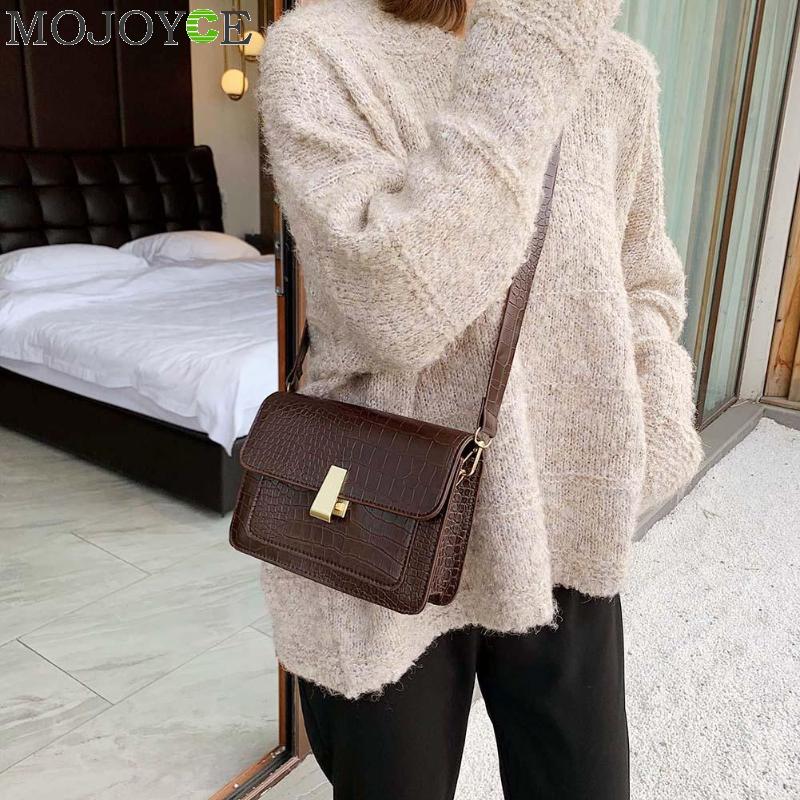 Bolsa Mujer Tassen Voor Vrouwen Luxe Handtassen Vrouwen Tassen Krokodil Patroon Lederen Schoudertas Messenger Bag Sac A Main