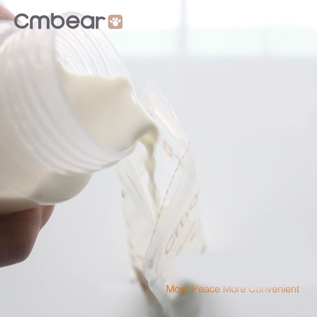 Lot de 30 sacs de congélation pour lait maternel de 220ml sans BPA, sachets de stockage pour aliments de bébé