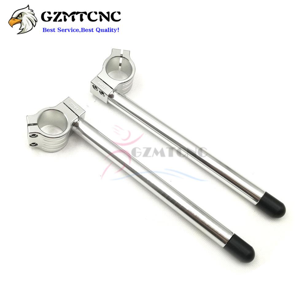 31 32 33 35 36 37 38 39 40 41 43 45 46 48 50 51 52 53 54 55 MM Fork Clip Ons CNC Clipon for Honda Kawasaki Yamaha 22MM Handlebar