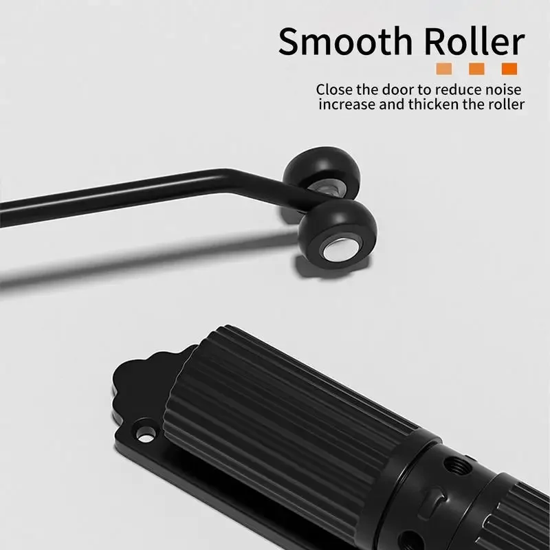 Selvlukkende dørlukkere med høy siste, støysvake dører, stansefrie, justerbare lukkere til skyving, enkel å installere, dørsikring