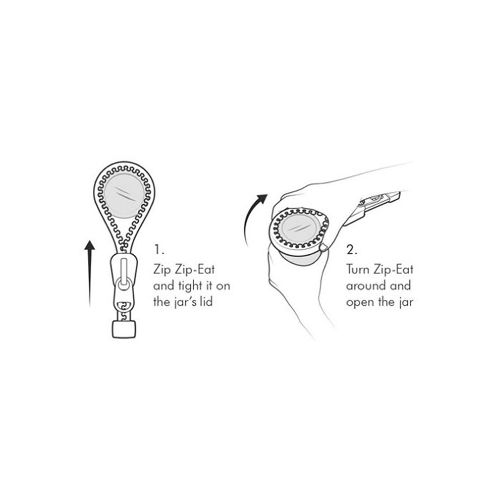 Multi Functies Siliconen Flesopener Rits Opener Schroef Cap Jar Openers Blikopener Voor 6 Verschillende Soorten Pull Tabs Fles cap