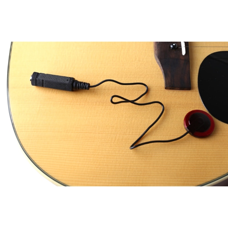 Multifunktionaler tonabnehmer für akustikgitarre, kontaktmikrofon, piezo-wandler, cello, banjo, bass, ukulele, mandoline, universell