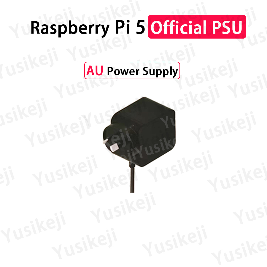 Officiële Raspberry Pi 5-voeding 27 W USB-C USB Type-C-adapter 5,1 V 5 A met PD-standaardondersteuning PSU PI 5: Bundel 7