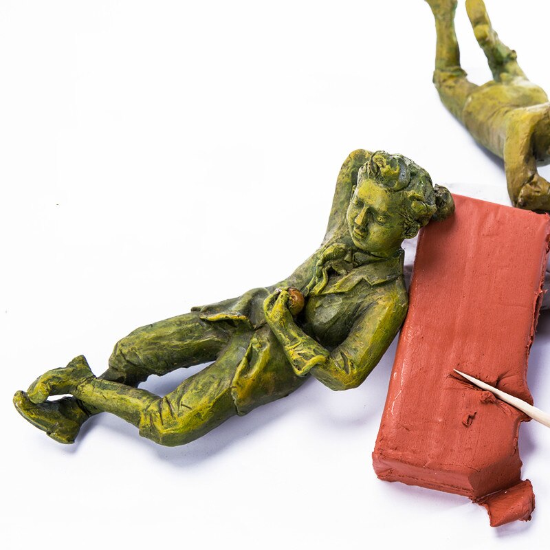 Free-roasted clay pottery clay hand-made material free-burning clay sculpture mud diy pottery clay tool