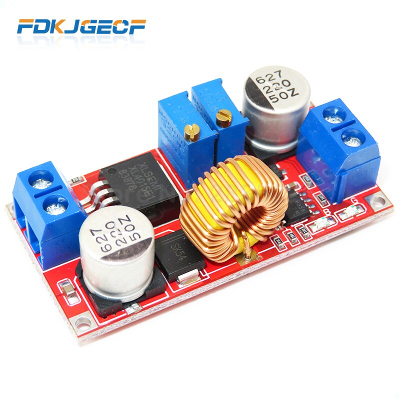 XL4015 5A DC para DC CC CV Carregador Placa de Carregamento Da Bateria de Lítio Step down Led Power Converter Step Down Módulo