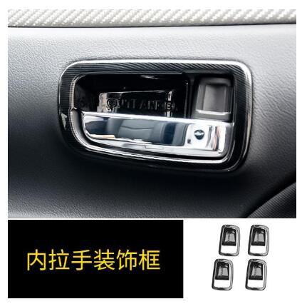 Voor Mitsubishi Outlander Hoge Roestvrijstalen Interieur Pailletten, Dashboard Trim: Lavendel
