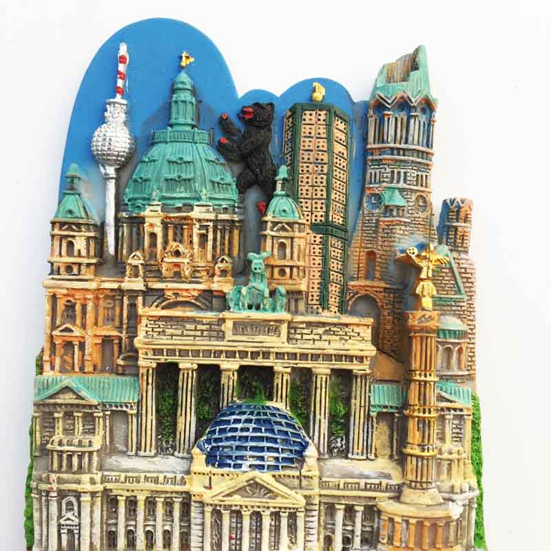 fridge magnet germany berlin world travel tourism souvenir kitchen decoration magnetic sticker paste