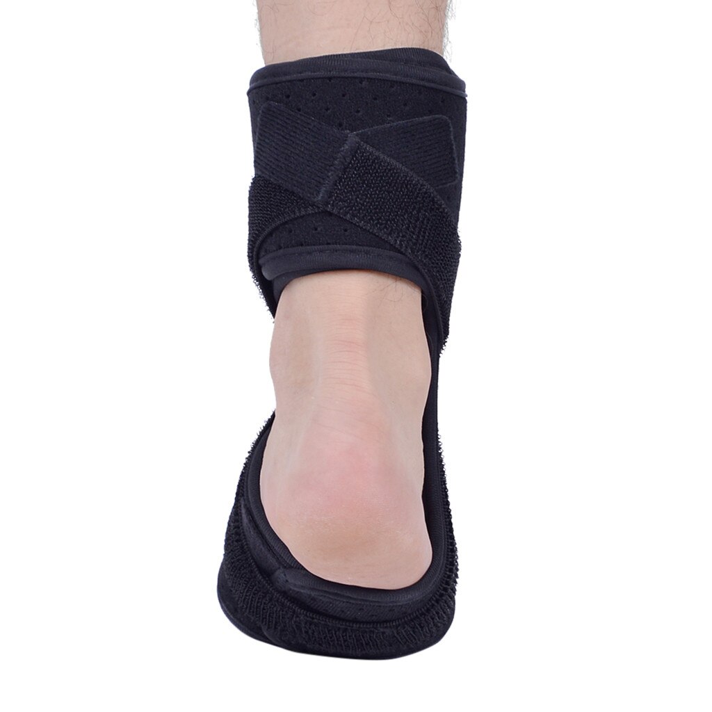 Foot Ankle Splint Support + Spiky Massage Ball Plantar Fasciitis Dorsal Night Splint Foot Orthosis Stabilizer A12