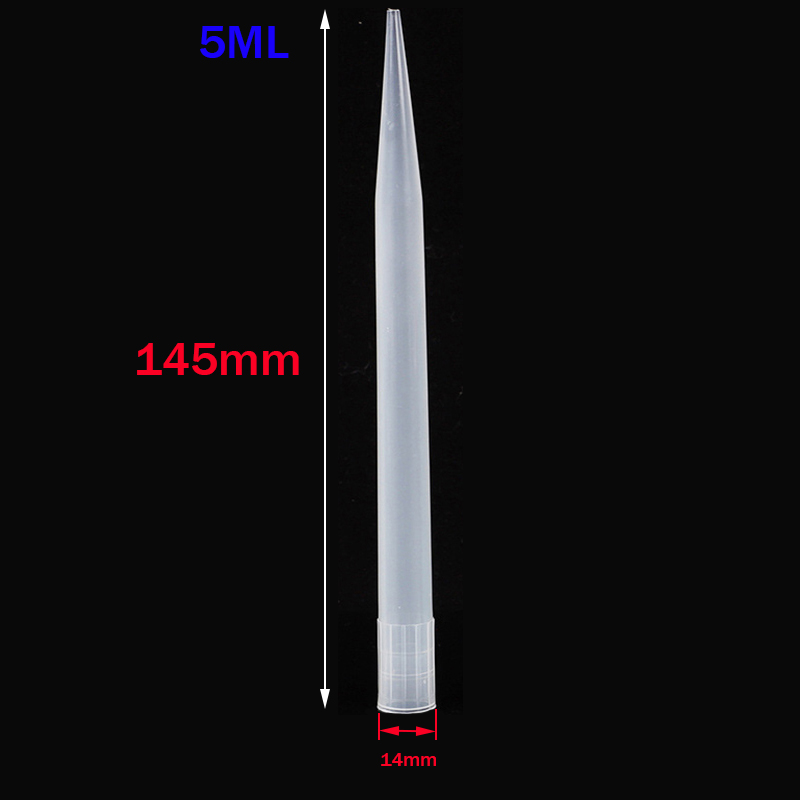 Puntas de pipeta de laboratorio 10ul 200ul 1000ul 5ML 10ML Micropipeta Puntas de pipeta de plástico desechables Equipo de experimento científico