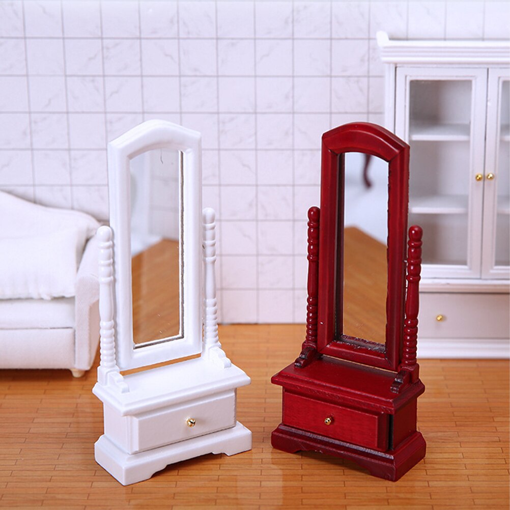 Miniature Mirror Mini Mirror Ornament Kids Mini Mini Doll Room Decor