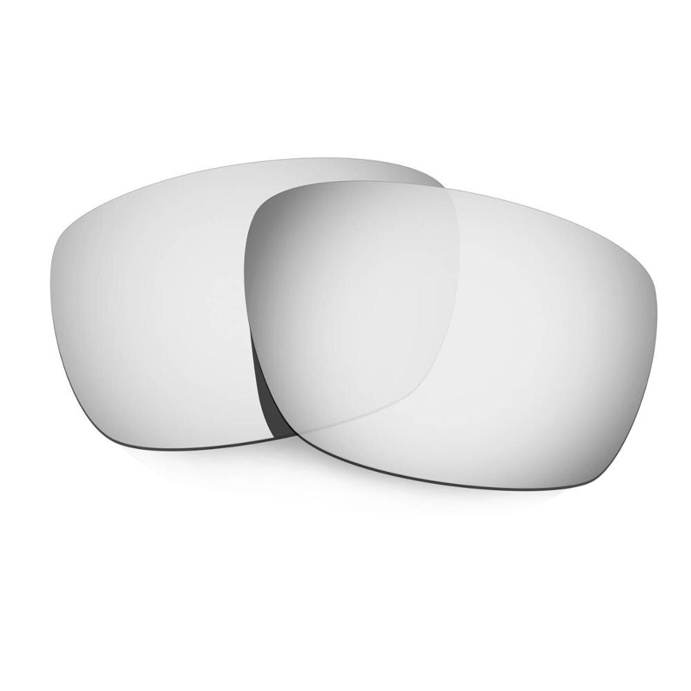 HKUCO Polarisierte Ersatz Linsen Für Alufolie Kohlenstoff Sonnenbrille Multi-farbe Optional: Silber-