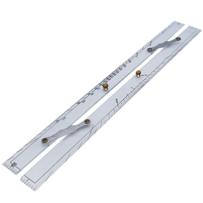 Règle Marine règle parallèle cartes nautiques règle parallèle cartographie Points pour tirer règle parallèle 450MM