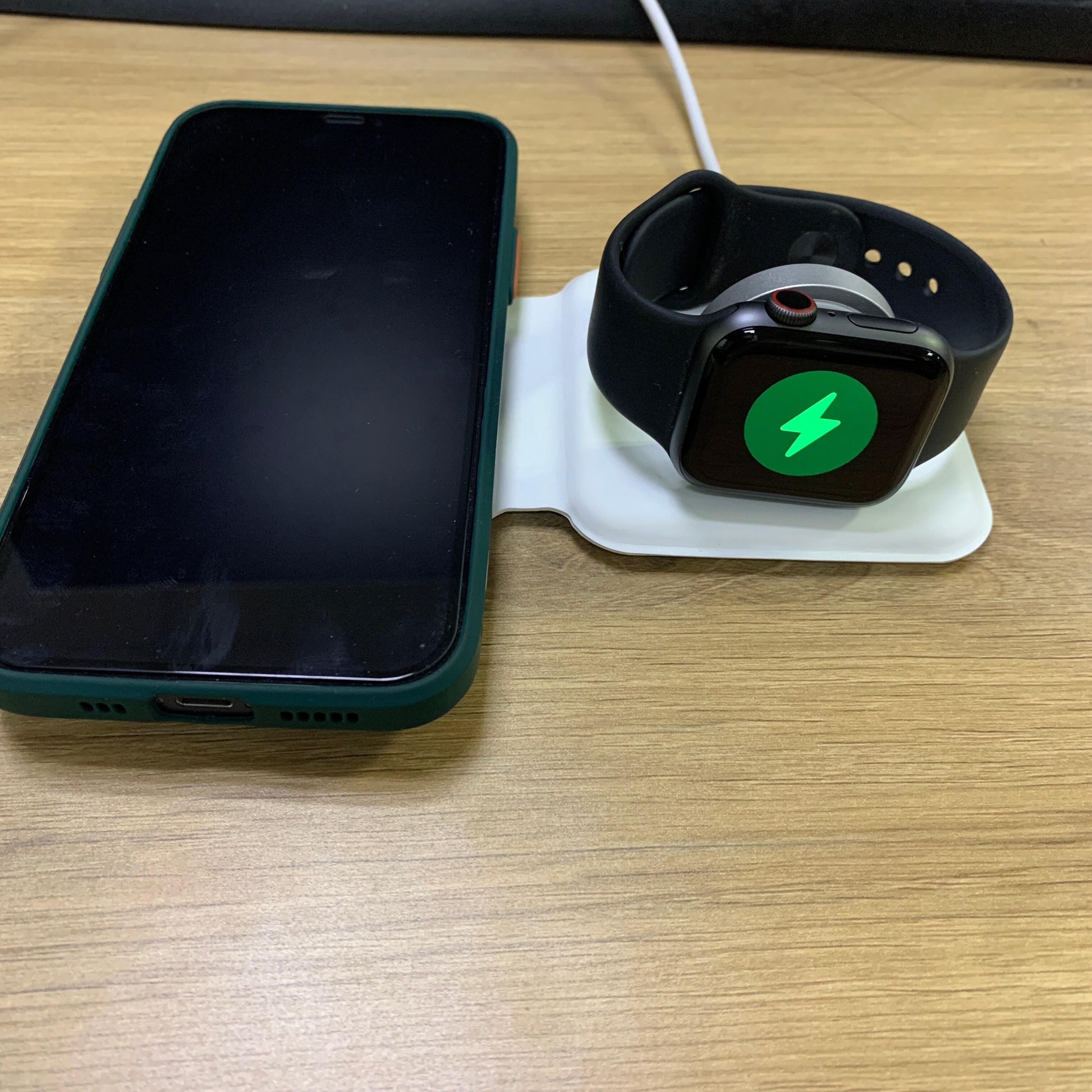 Originele Magnetische Draadloze Duo Lader Qc 3.0 Pd Opladen Standaard Voor Samsung Voor Iwatch Voor Iphone Snel Opladen