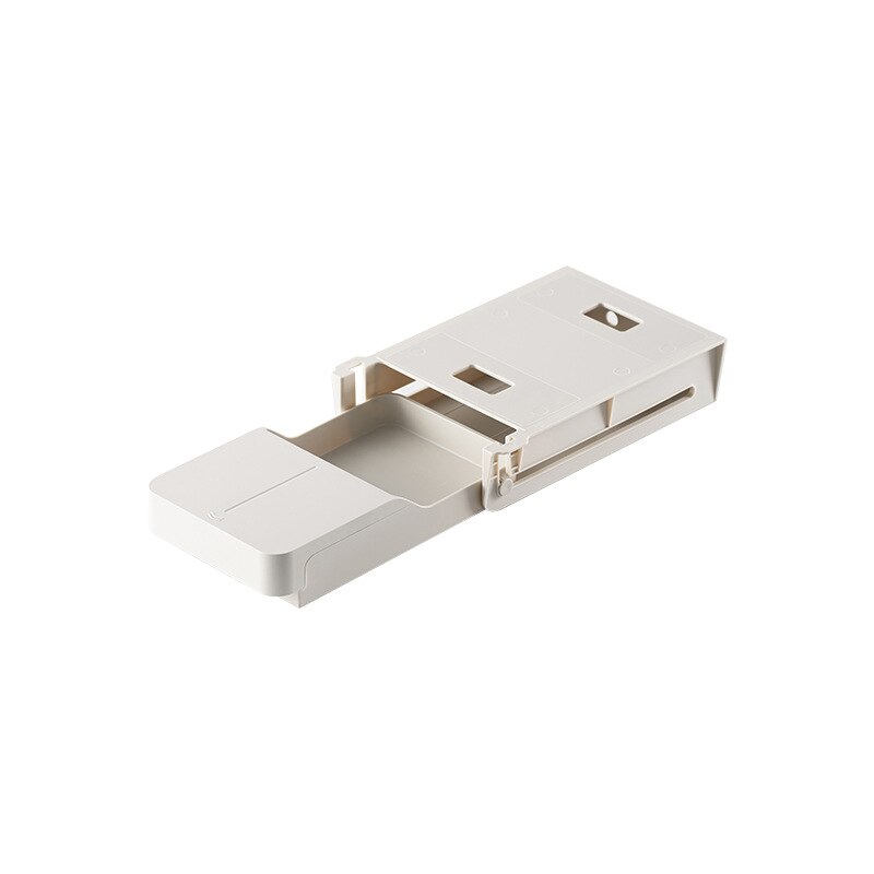 Under Table Drawer Hidden & Secret Space Large Capacity High Load-bearing Self-adhesive Stationery Sundries Cabinet Organizer: S1Gray