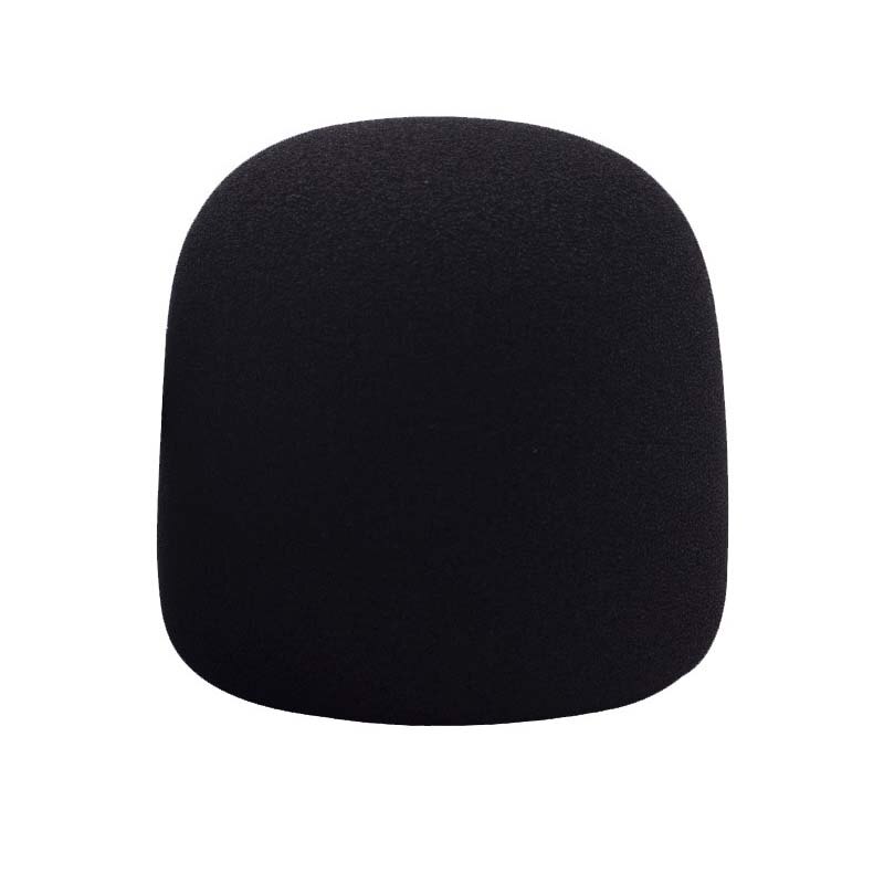 Suitable for Blue Yeti pro Studio microphone sponge cover Blue Yeti/Yeti pro windshield microphone sponge sprayproof fluff cover: black