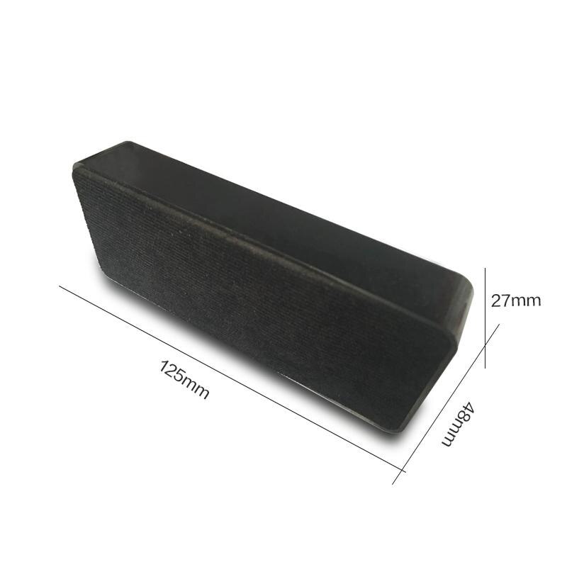 Black Color Fabric Magnetic Whiteboard Eraser School Class Office Meeting Home Teaching Study Wipe Clean 7834