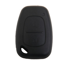 2-Knop Afstandsbediening Sleutel Behuizing Case Cover Voor Vauxhall Voor Opel Trafic Voor Nissan Primastar Plastic + metalen
