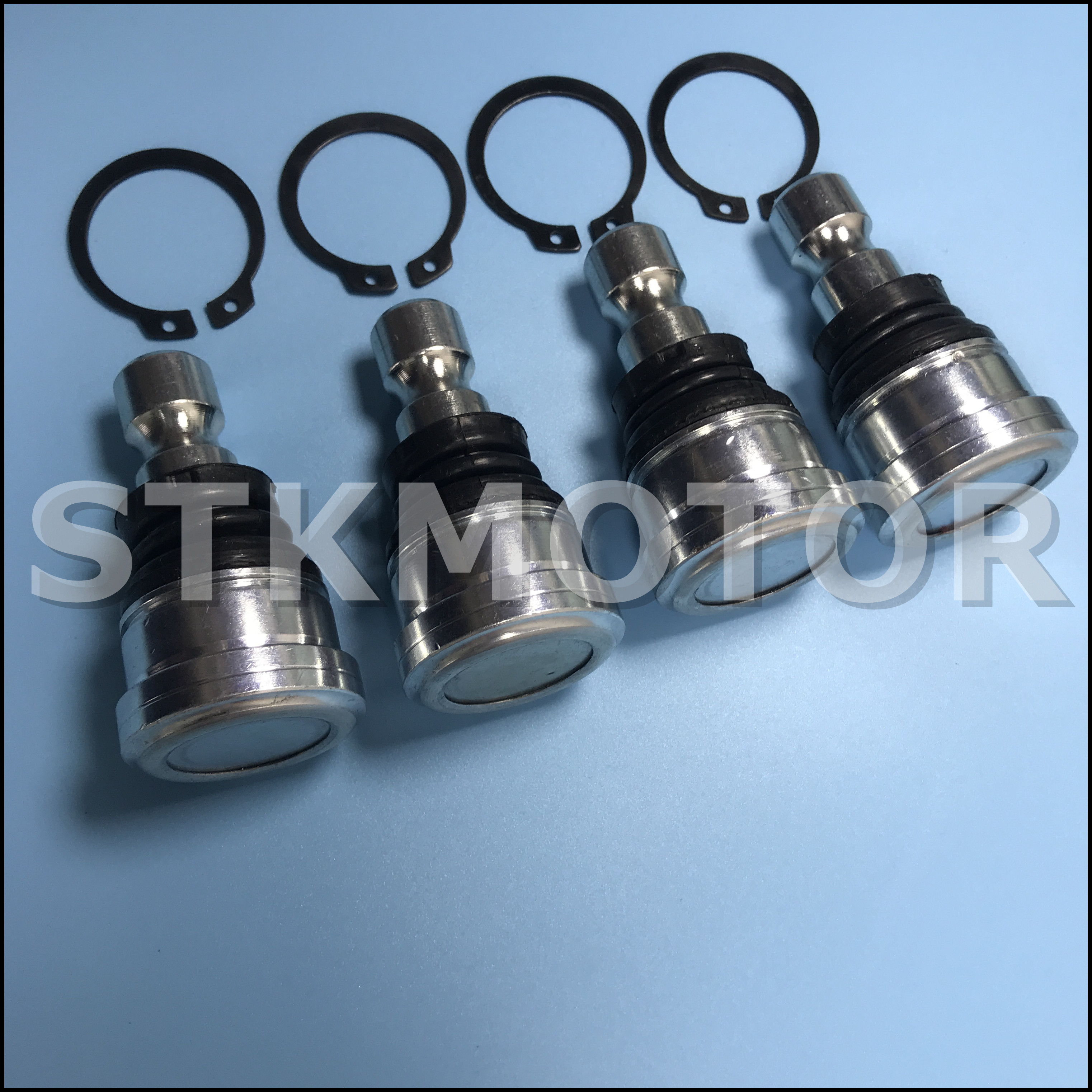 4-pack Kulled Set för Polaris RZR 570 800 900 - Metalldel