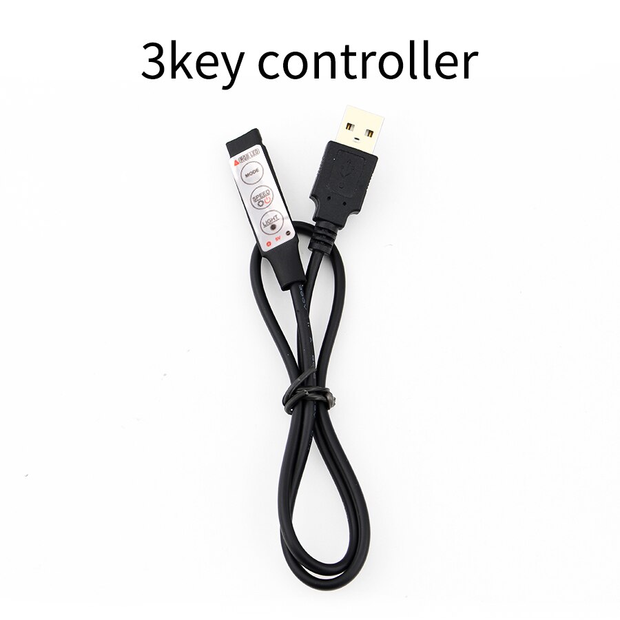 5V Rgb Controller Dc Led Light Strip Rgb Rf Afstandsbediening 2835 5050 Led Light Kleurrijke Rgb Controller 3 17 24 Key Led Lamp
