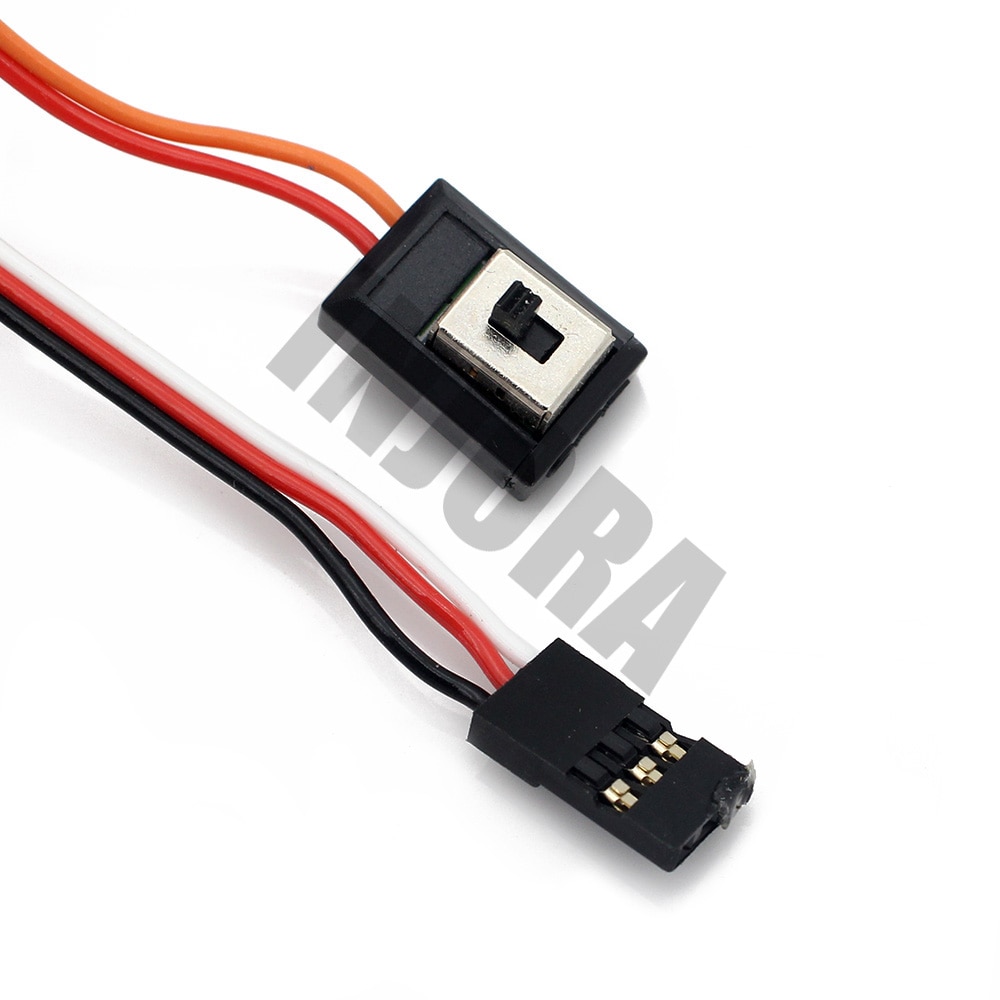 480A Wasserdichte Gebürstet ESC Speed Controller mit 5 V/3A BEC für 1/10 RC Crawler SCX10 D90 Traxxas Tamiya HSP RC Auto