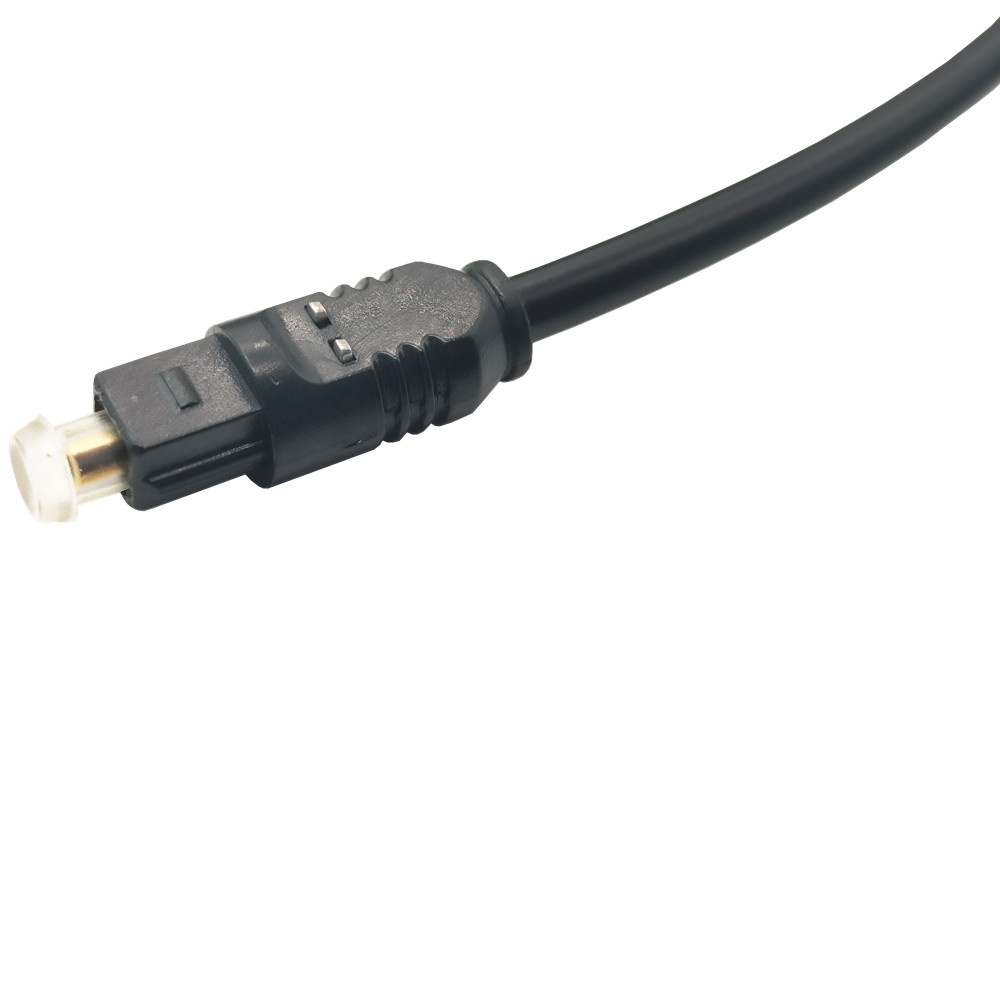 Super short digital audio out put cable optical audio toslink cable od 4.0 mm with gold-plated plug 0.2m