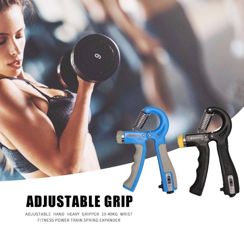 10-40kg Adjustable Hand Heavy Gripper Wrist Power Gym Fitness Exerciser