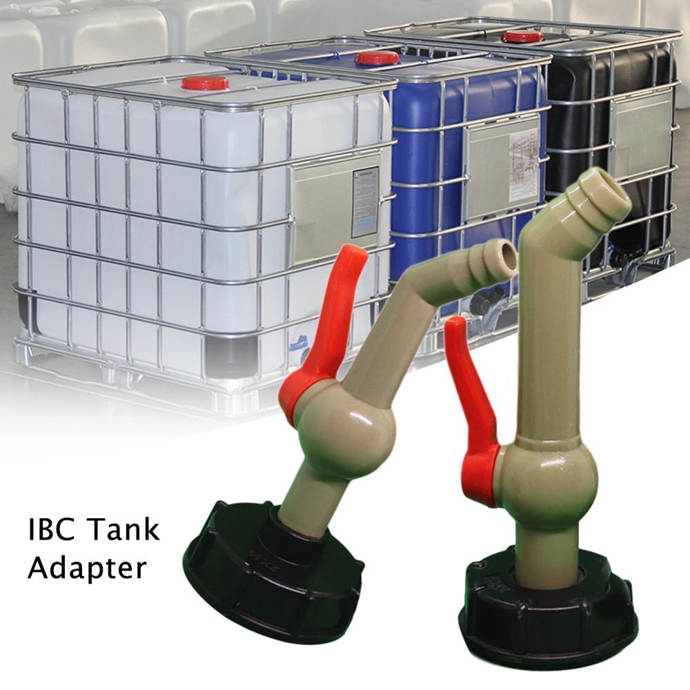 45-Graden Ibc Tank Adapter Plastic S60x6 Tuinslang Kraan Connector Water Tank Vervanging Connector Voor De Gebruikelijke Tank valve