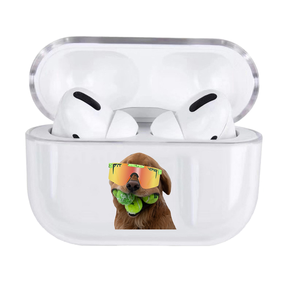 Cute Dog Labrador Retriever Airpod Cases 3 for 2 1 Pro Pods Gen Air Pods Pro Cover Lovely Pet Earphone Cartoon Box Coque