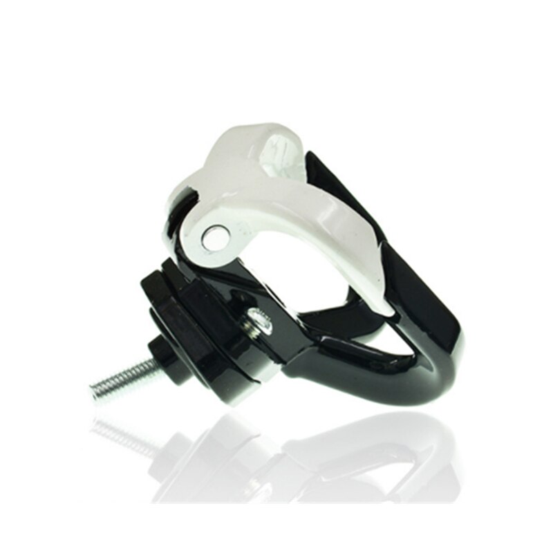 Gancho multifuncional para xiaomi m365, recém-chegado sacos de scooter elétrico cabide de garra dupla garrafa acessórios de transporte: White