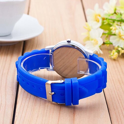 Kids Girls' Silicone Strap Arabic Number Children Sport Casual Quartz Wrist Watch kids watches reloj relo Wrist Watch ne