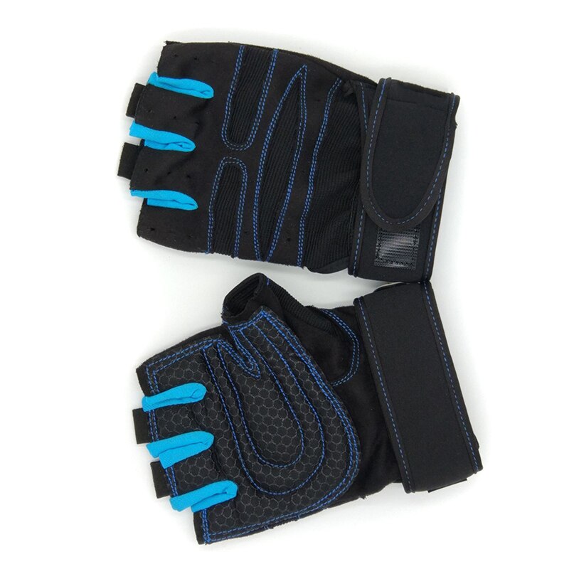 Luvas de academia com proteção para o pulso, para homens e mulheres, suporte para treino, fitness, levantamento de peso, do2, imperdível