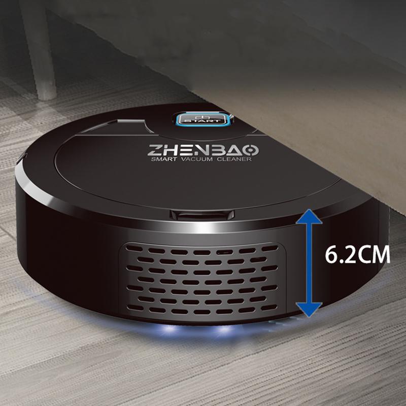 Automatic Sweeping Robot USB Rechargeable Smart Cleaning Robot UV Sterilizer Auto Sweeper Vacuum Cleaners House Cleaning